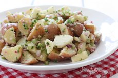 Summer Potato Salad with Apples