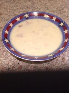 Using the Christmas Ham Bone, Makes You Feel Good Potato Soup