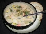 Hearty Salmon Chowder - American