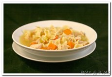 Seriously Comforting Chicken Noodle Soup