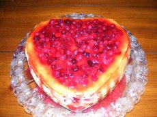 Holiday Cranberry Cheesecake