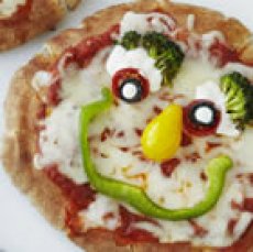 Veggie Pizza Faces