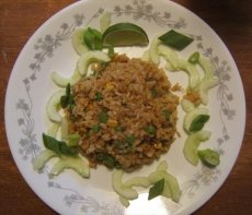 Thai Vegan Fried Rice (Khao Phad Jay)