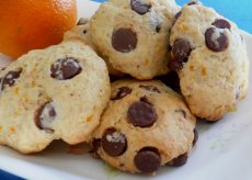 Fluffy Chocolate Orange Cookies