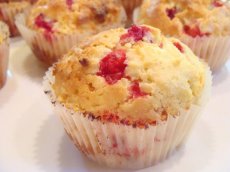 Cranberry and Cream Cheese Muffins