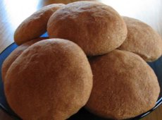 Mom's 100% Whole Wheat Air Buns (Rolls) for Abm