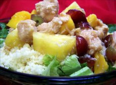 Couscous and Chicken Fruit Salad