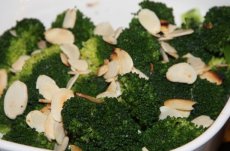 Broccoli & Almond With Lemon Butter