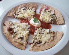 Healthy Mexican Tortilla Pizza