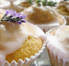 Pretty Little Lavender Fairy Cakes - Cupcakes