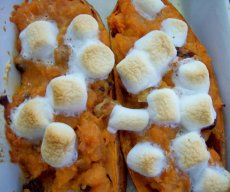 Twice Baked Sweet Potatoes for the Sweet Tooth!