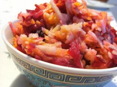 Beetroot, Apple and Carrot Salad