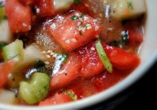 Za'atar Marinated Tomato Salad