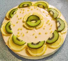 Lemon Cheesecake-unbaked