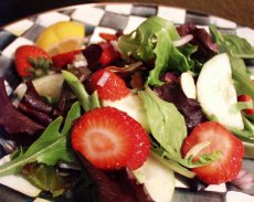Strawberry Salad W/ Poppy Seed Dressing