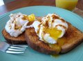 Poached Eggs With Harissa Oil