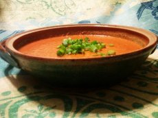 Chilled Tomato & Red Pepper Soup