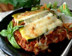 Zucchini Lasagna (Lasagne) - Low Carb