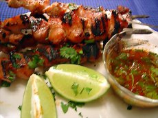 Thai Marinated Pork with Dipping Sauce