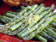Grilled Asparagus with Lemon and Garlic