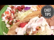 White Sauce For Fish Tacos Recipe Video