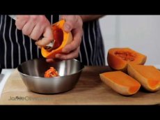 How to chop butternut squash