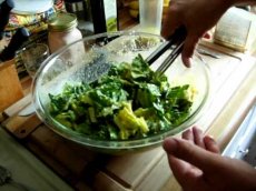 CAESAR SALAD ~ RAW VEGAN STYLE (no egg/dairy/meat/bread) ~ PART TWO ~ Vid#59
