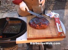 Glazed Ham Barbecue Recipe by the BBQ Pit Boys - YouTube