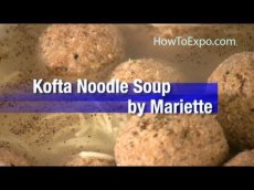 Kofta Noodle Soup (Recipes For Ground Beef)