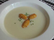 Cream of Cauliflower with Blue Cheese Fritters – The Best Soup I've Ever Made?