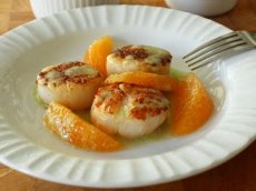 Seared Scallops with Orange Supremes and Jalapeno Vinaigrette – Styling and Flavor Profiling