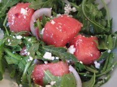 Classic Recipe For Watermelon, Feta, and Arugula Salad