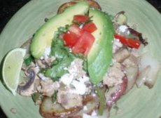 Turkey Hash With a Mexican Flair