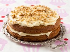 Carrot Walnut Cake with Millet