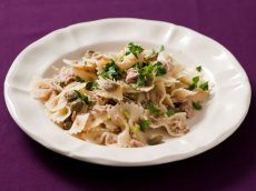 Farfalle with Tuna, Lemon and Capers