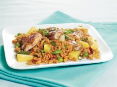 Caribbean Chicken Fried Rice