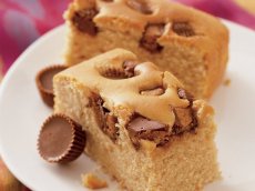 Candy Bar Peanut Butter Cake