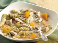 Chicken, Squash and Pasta Soup