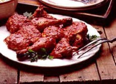 Grilled Mouth-Watering Barbecued Chicken