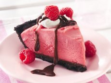 Frozen Chocolate-Raspberry Pie
