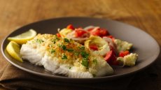 Scampi-Style Halibut