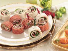 Salami Veggie Roll-Ups