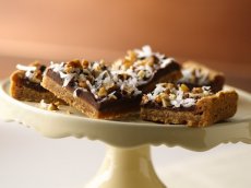 Coconut-Nut Toffee Bars