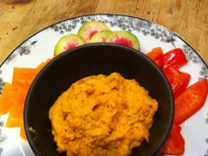 Gingered Carrot and Cashew Dip