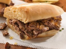Slow Cooker Easy French Dip Sandwiches