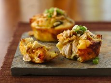 Impossibly Easy Mini Thai Chicken Pies