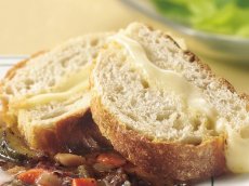 Caesar-Mozzarella French Bread