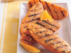 Grilled Sweet Potatoes with Orange-Ginger Butter