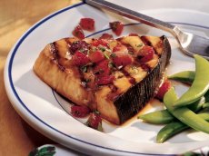 Swordfish with Strawberry Salsa