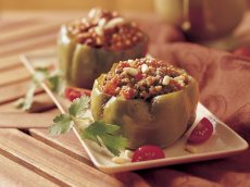 Slow Cooker Couscous-Stuffed Peppers